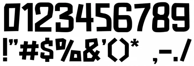 Want Coffee Font OTHER CHARS