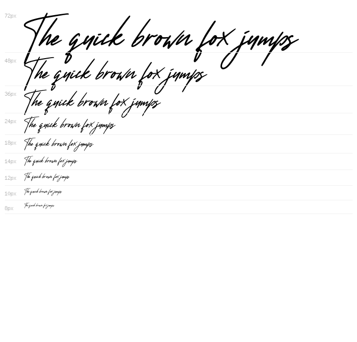 Wanted Signature Waterfall