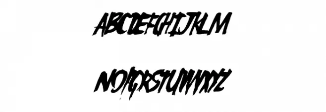 WantedPirates Schriftart Groß