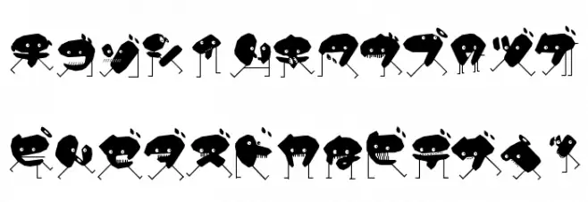 WantedTerrorists Font Litere mari