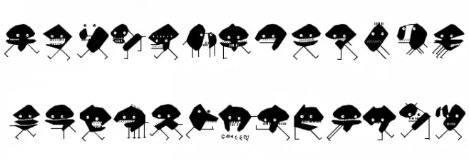 WantedTerrorists 字体 小写