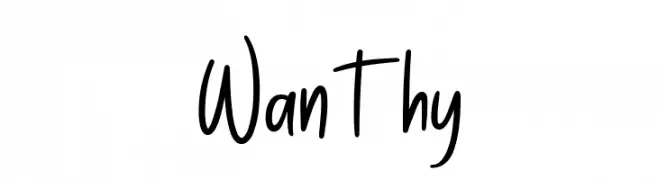 Wanthy  Frei Schriftart Herunterladen