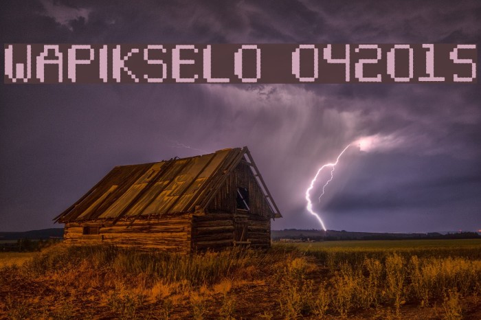 Wapikselo 042015 Font examples