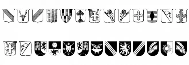 Wappen Fonte MAIÚSCULAS