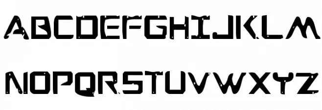 War Eagle Condensed خط أحرف كبيرة