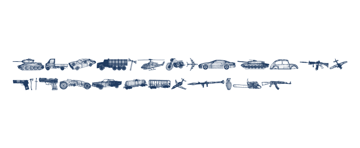 War Items Regular Lowercase