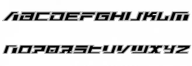 War Machine Academy 字体 小写