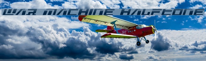 War Machine Halftone Example 1