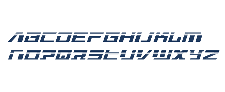 War Machine Halftone Lowercase