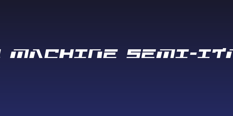 War Machine Semi-Italic Social Header