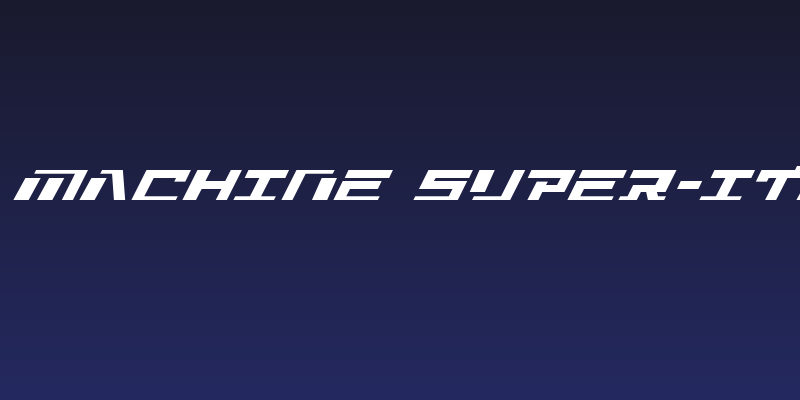 War Machine Super-Italic Social Header