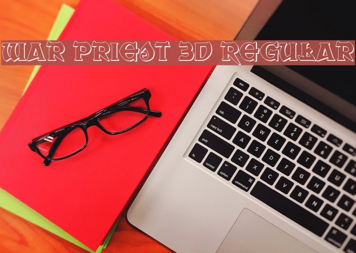 War Priest 3D Regular Example 3