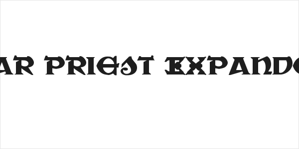 War Priest Expanded Logo