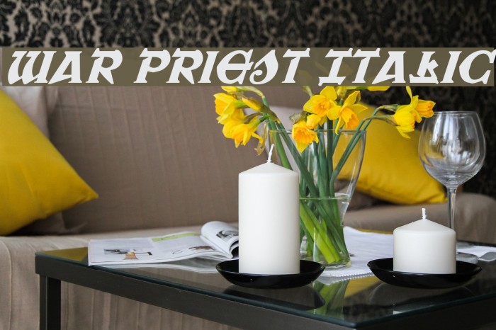 War Priest Italic Example 1