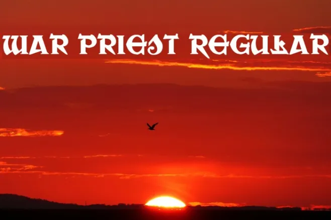 War Priest Regular Example 3