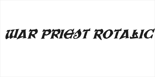 War Priest Rotalic Logo