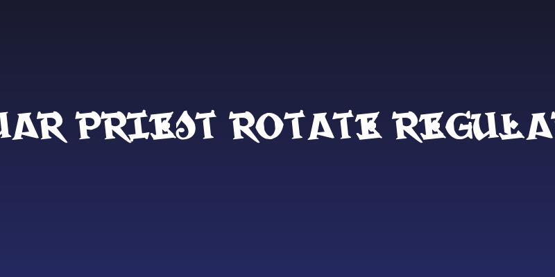 War Priest Rotate Regular Social Header
