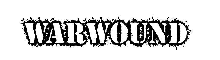 War Wound  नि: शुल्क फ़ॉन्ट्स डाउनलोड