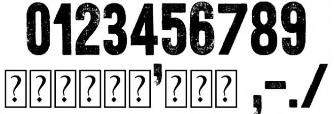 War is Over(RUS BY LYAJKA) Font OTHER CHARS