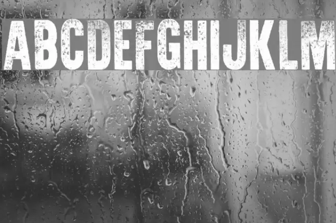 War is Over Font examples