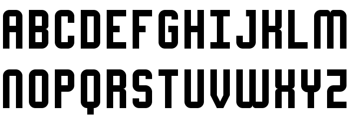 War of 1930 Regular Font LOWERCASE