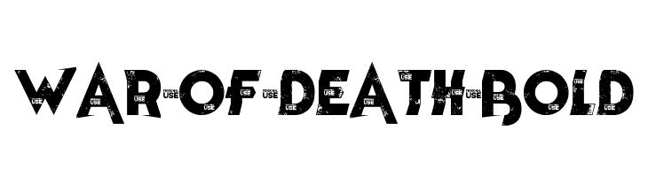 War of Death Bold  免费字体下载