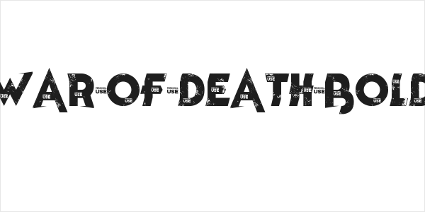 War of Death Bold Logo