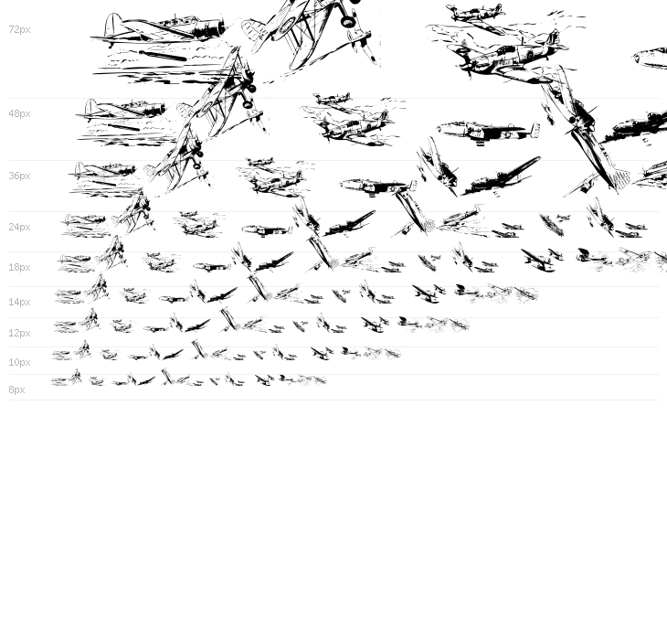 WarIIWarplanes Waterfall