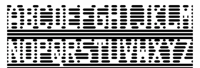 WarText Inverse Regular Schriftart Groß