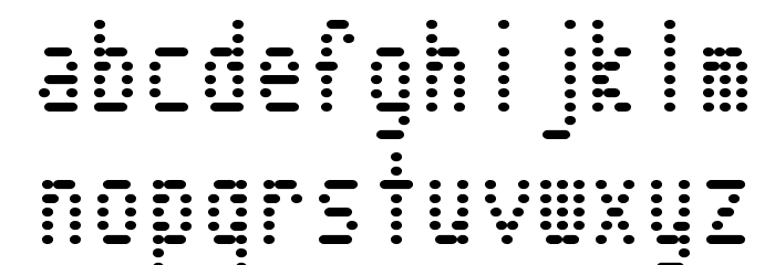 WarText Regular Font Litere mici