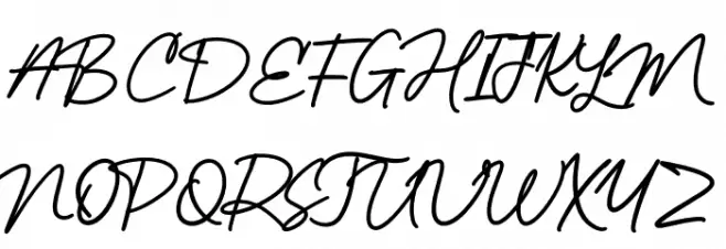 Wardah Font UPPERCASE