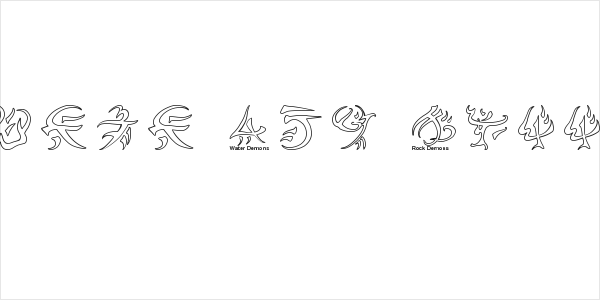 Warded Man Hollow Logo