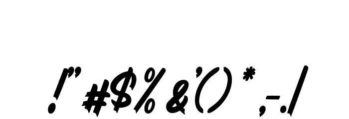 Wardness Font OTHER CHARS