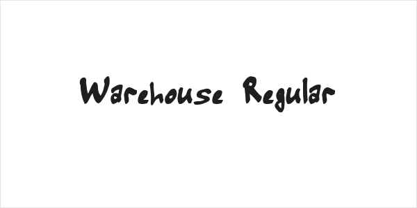 Warehouse Regular Logo