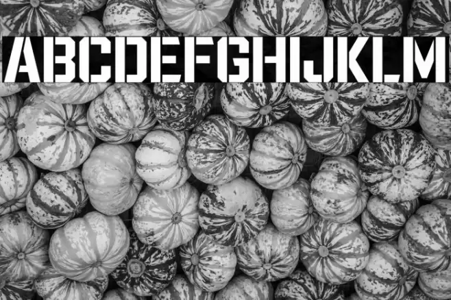 Wargate Normal-Regular Font examples