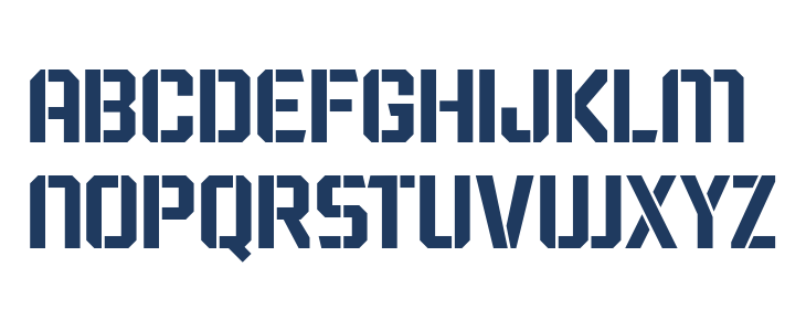 Wargate Normal-Regular Lowercase