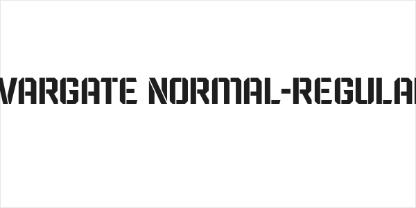 Wargate Normal-Regular Logo