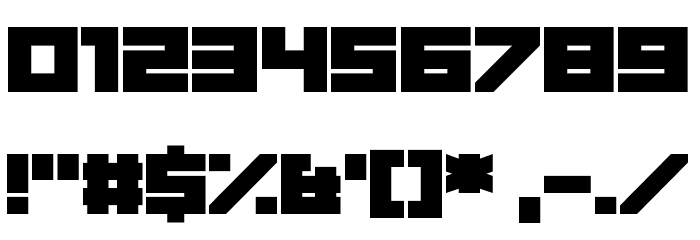 Warheed Font OTHER CHARS