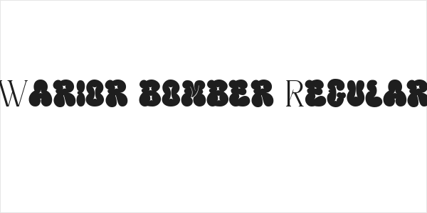 Warior bomber Regular Logo