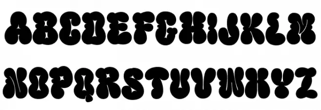 Warior bomber Regular Font LOWERCASE