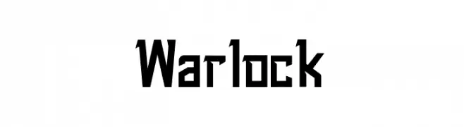 Warlock  Fuentes Gratis Descargar