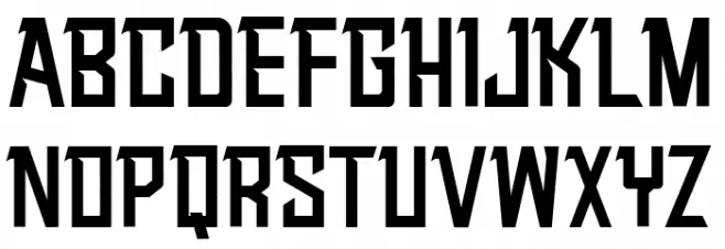 Warlock Font Litere mari