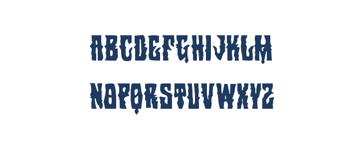 Warlock's Ale Condensed Lowercase