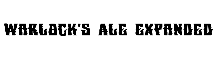 Warlock's Ale Expanded  Descarca Fonturi Gratis