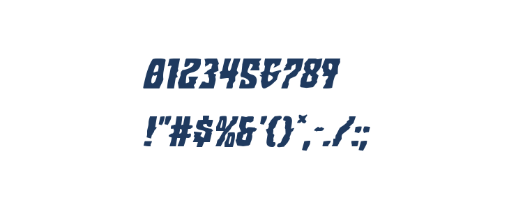 Warlock's Ale Italic Other Characters