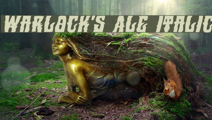 Warlock's Ale Italic Example 3