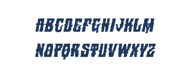 Warlock's Ale Italic Lowercase