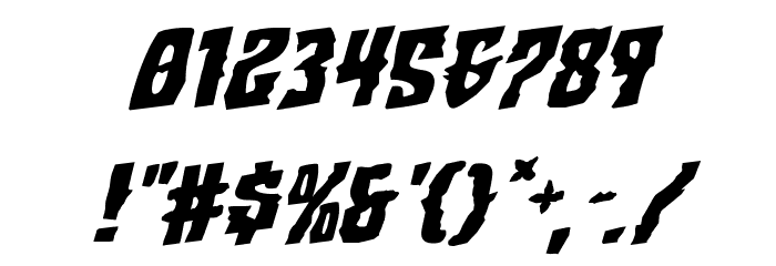 Warlock's Ale Rotalic Font OTHER CHARS