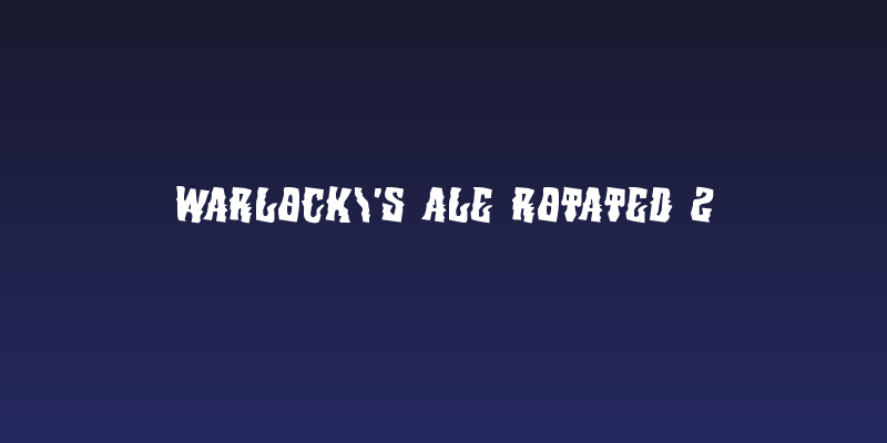 Warlock's Ale Rotated 2 Social Header