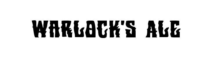 Warlock's Ale  Скачать бесплатные шрифты